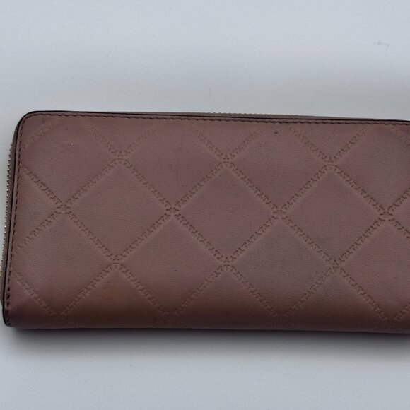 Tory Burch Quilted Pink Zippy Wallet‎ - Picture 11 of 16